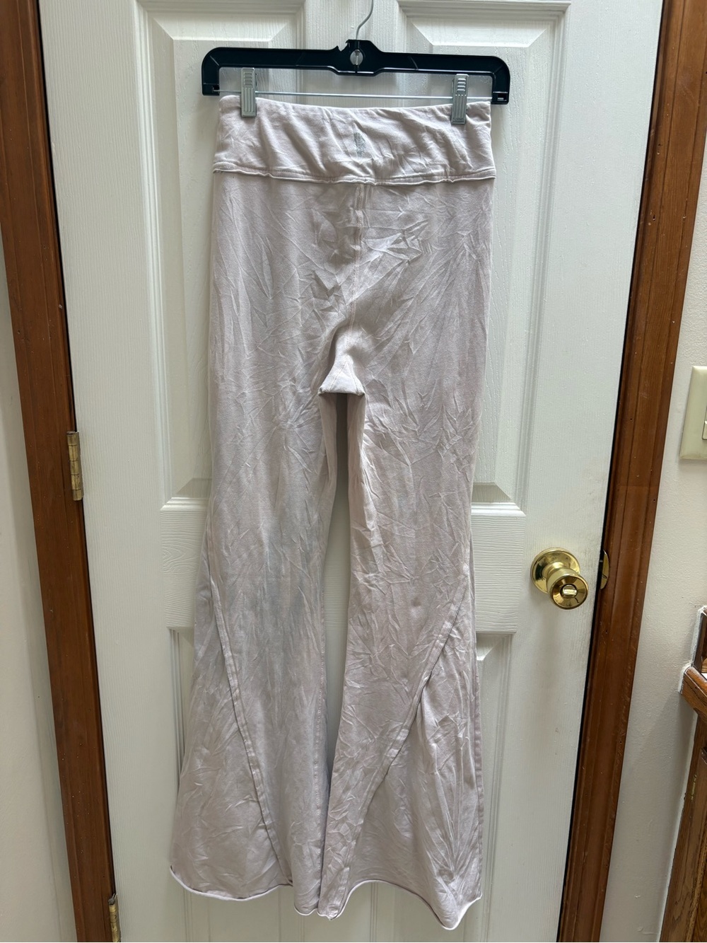 FP Movement by Free People Light Beige Flare Lounge Pants